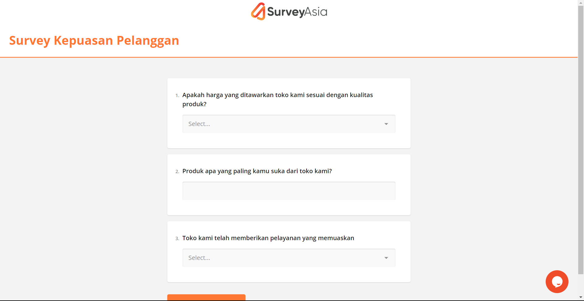 Respondent page